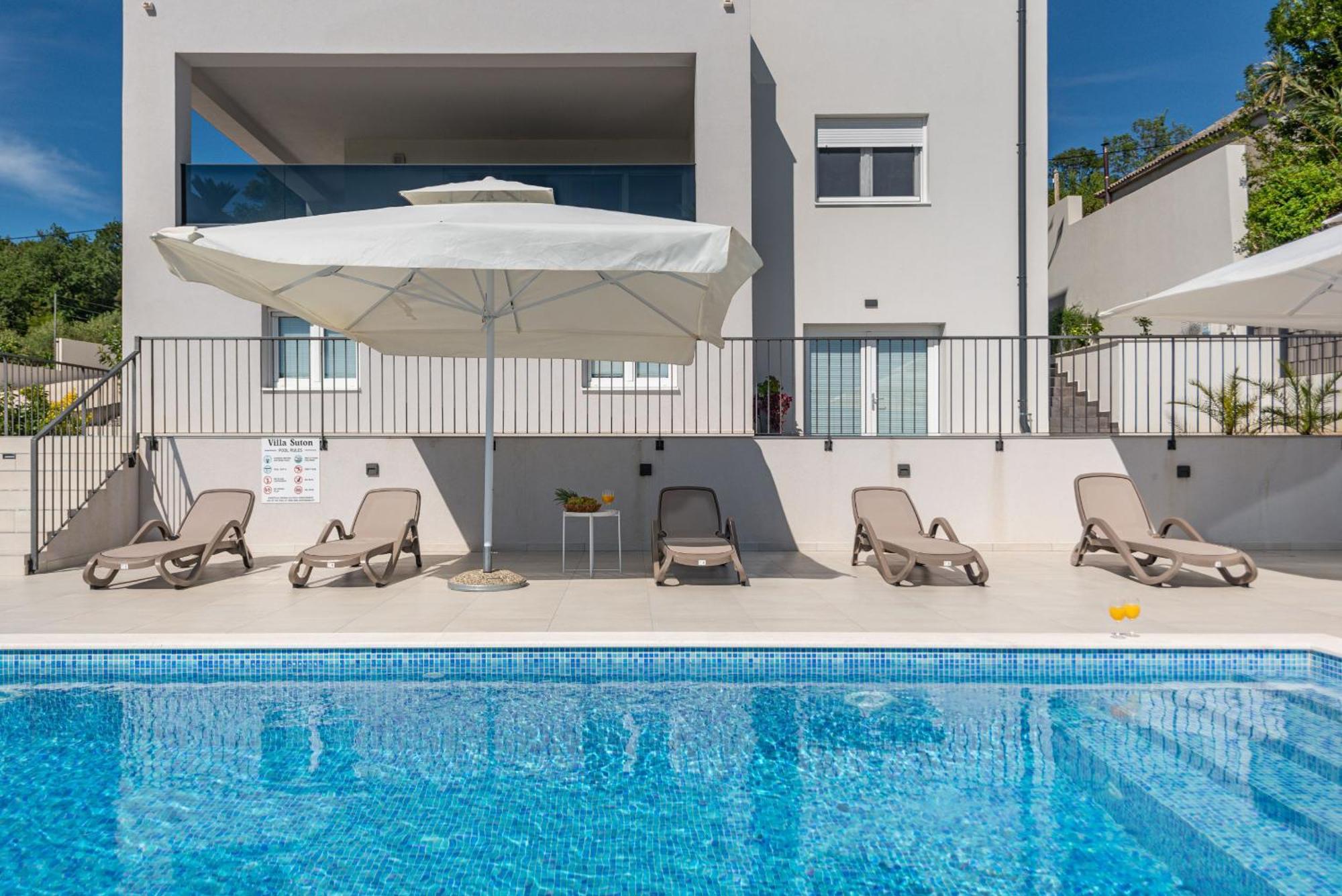 Villa Suton Zadarvillas Podvrsje Экстерьер фото