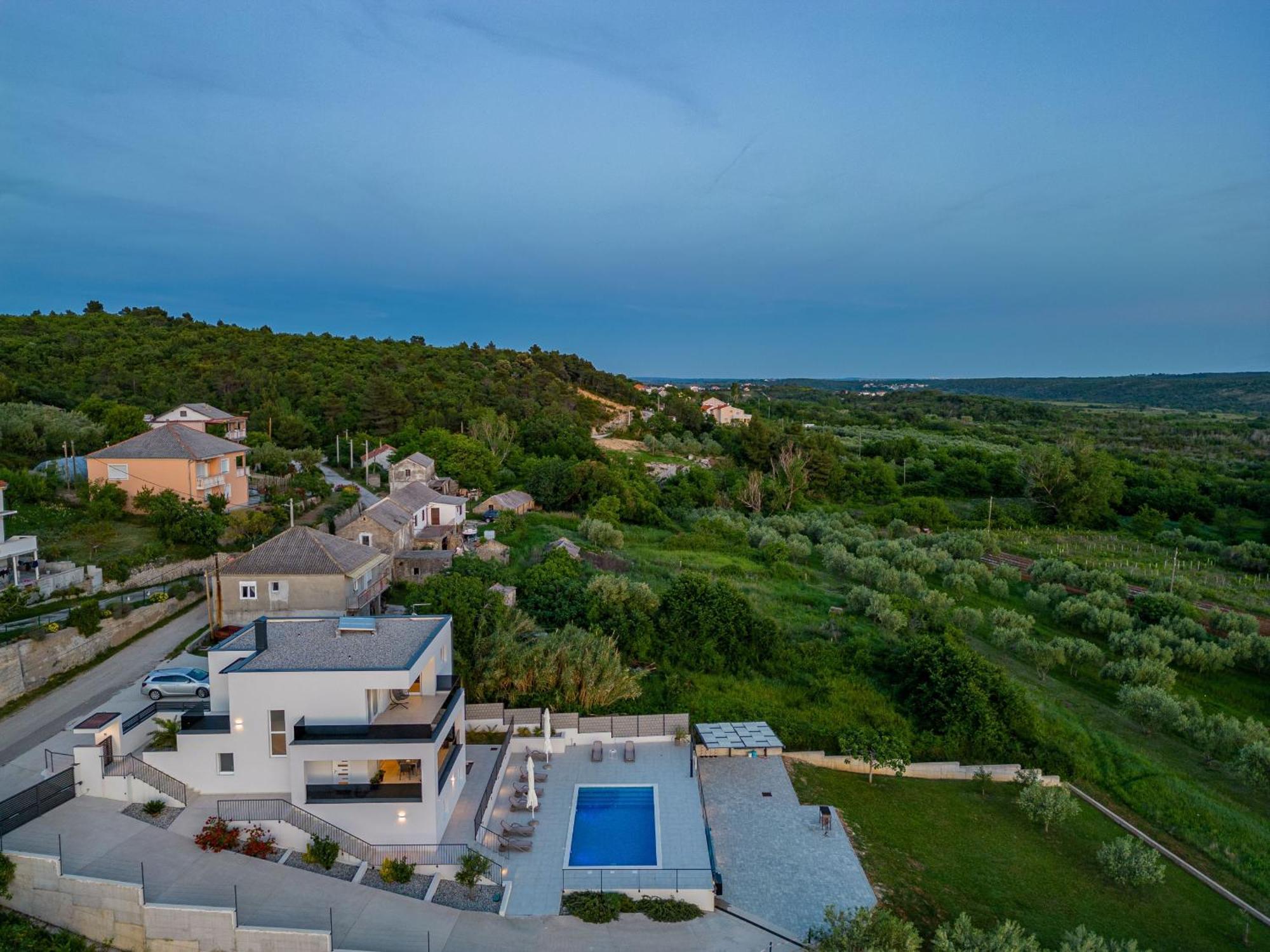 Villa Suton Zadarvillas Podvrsje Экстерьер фото